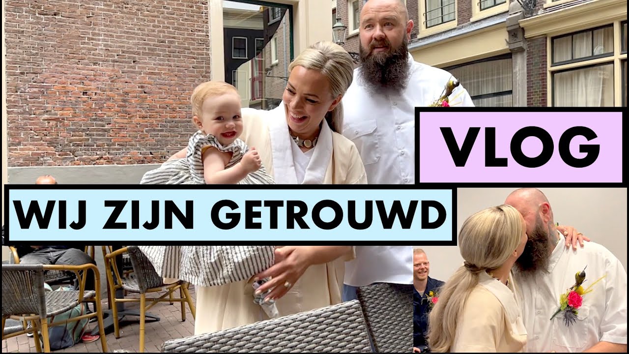 Wij zijn GRATIS GETROUWD in Amsterdam - VLOG