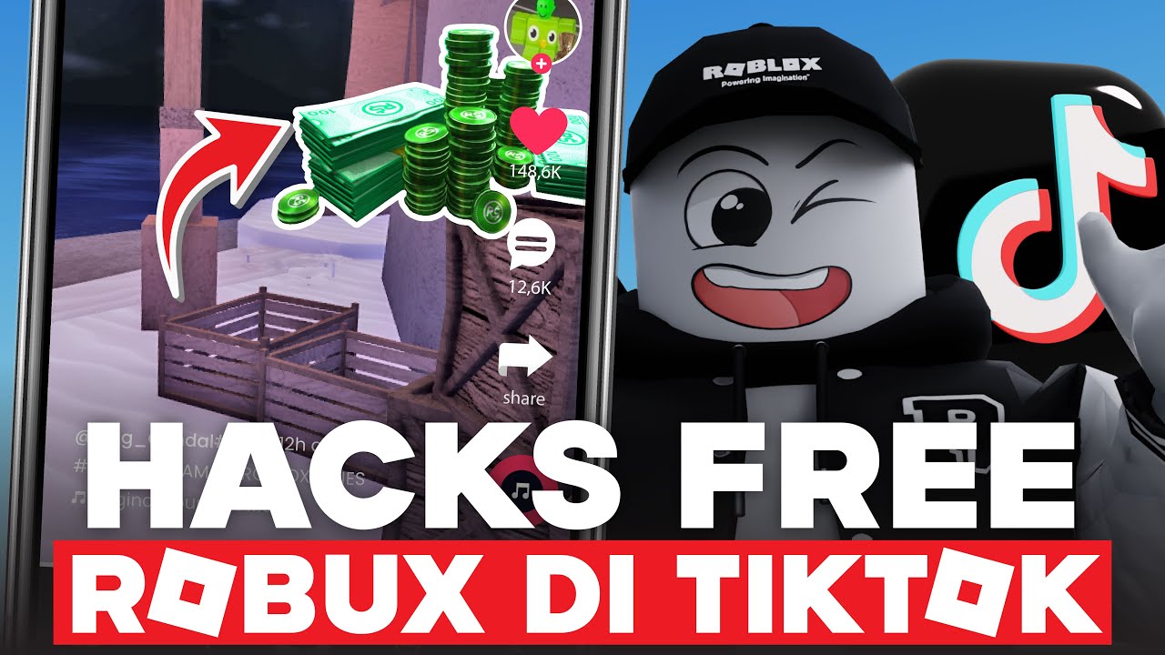 COBAIN HACK TIKTOK ROBLOX YANG BISA BIKIN ROBUX KITA BERTAMBAH???
