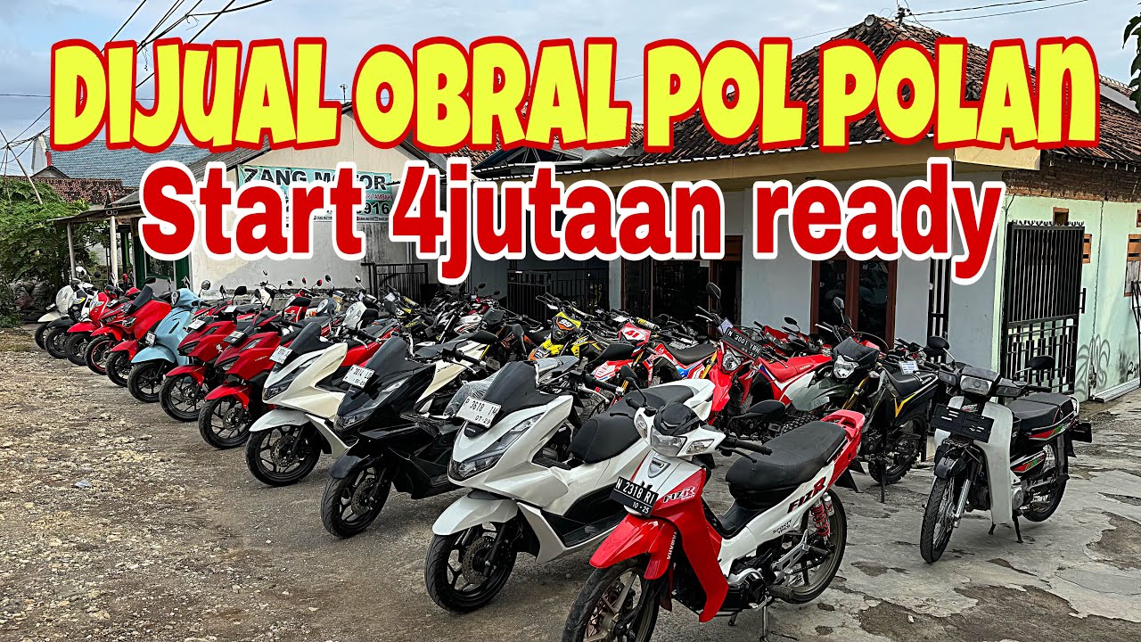 DIJUAL OBRAL 4JUTAAN⁉️ PCX GRAND BULUS VARIO CRF SCOOPY BEAT NMAX NINJA FIZR 