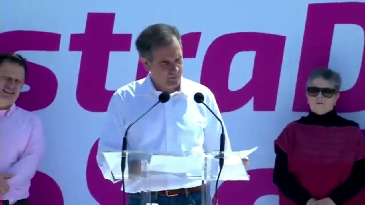 Marcha por Nuestra Democracia: Discurso Lorenzo Córdova Vianello