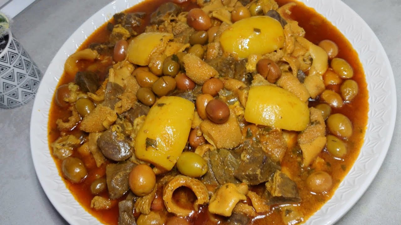 Tripes à la marocaine, (tkelia/douara).  Hyper bon et facile à faire !