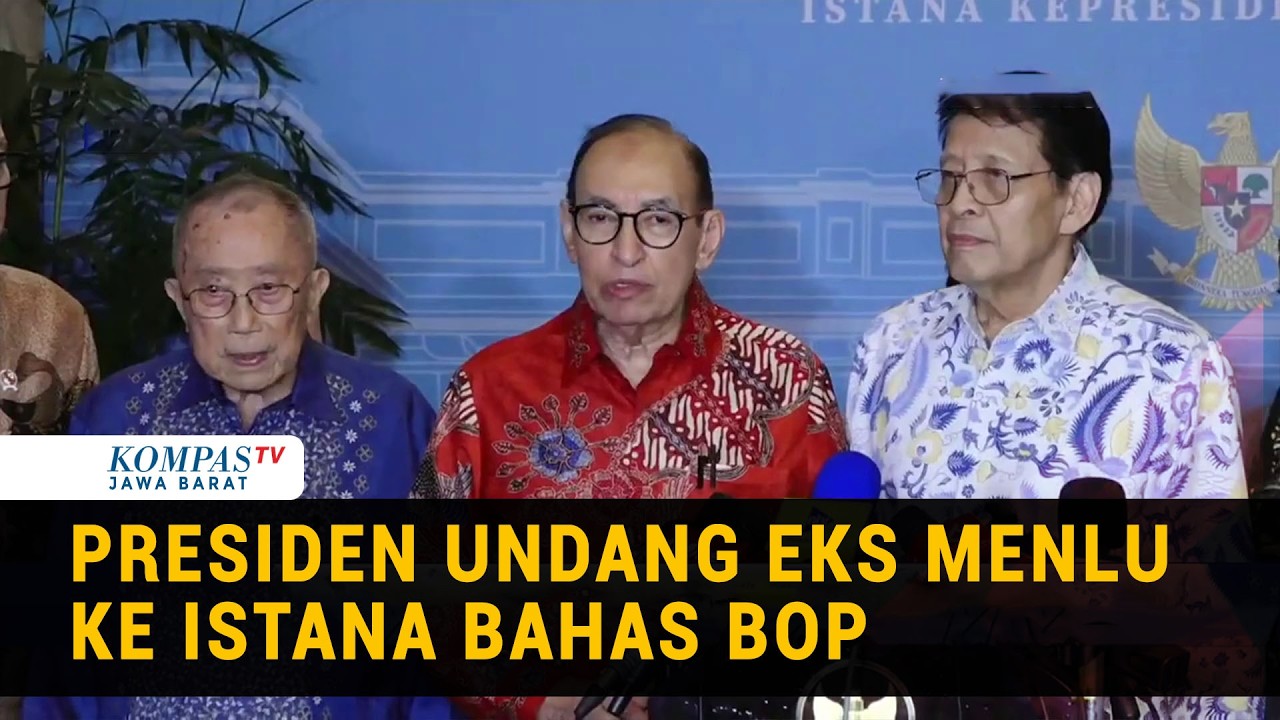 Isi Pertemuan Prabowo dan Sejumlah Eks Menlu di Istana, Bahas 