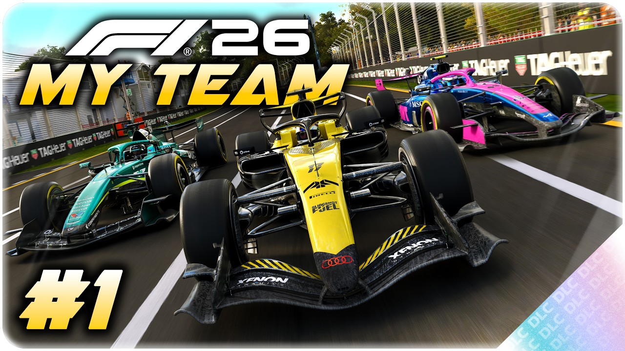 F1 26 КАРЬЕРА MY TEAM, Часть 1: Путешествие с двигателем Audi начинается!
