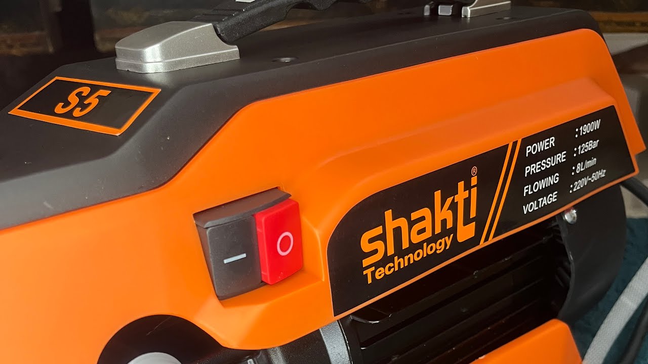 Shakti Technology | S5 | BEST High Pressure Car Washer | 1900 Watt | 125 BAR | Detailed Demo