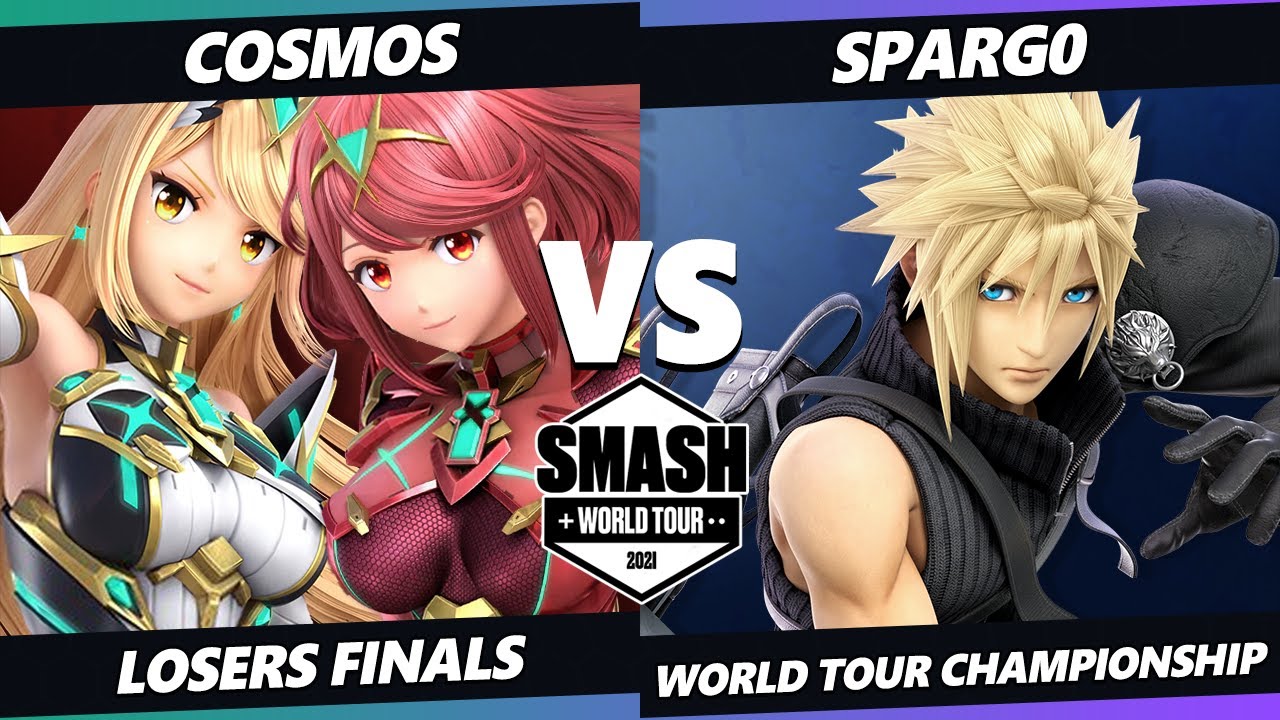 SWT Championship Losers Finals - Spargo (Cloud) Vs. Cosmos (Pyra Mythra) SSBU Ultimate Tournament
