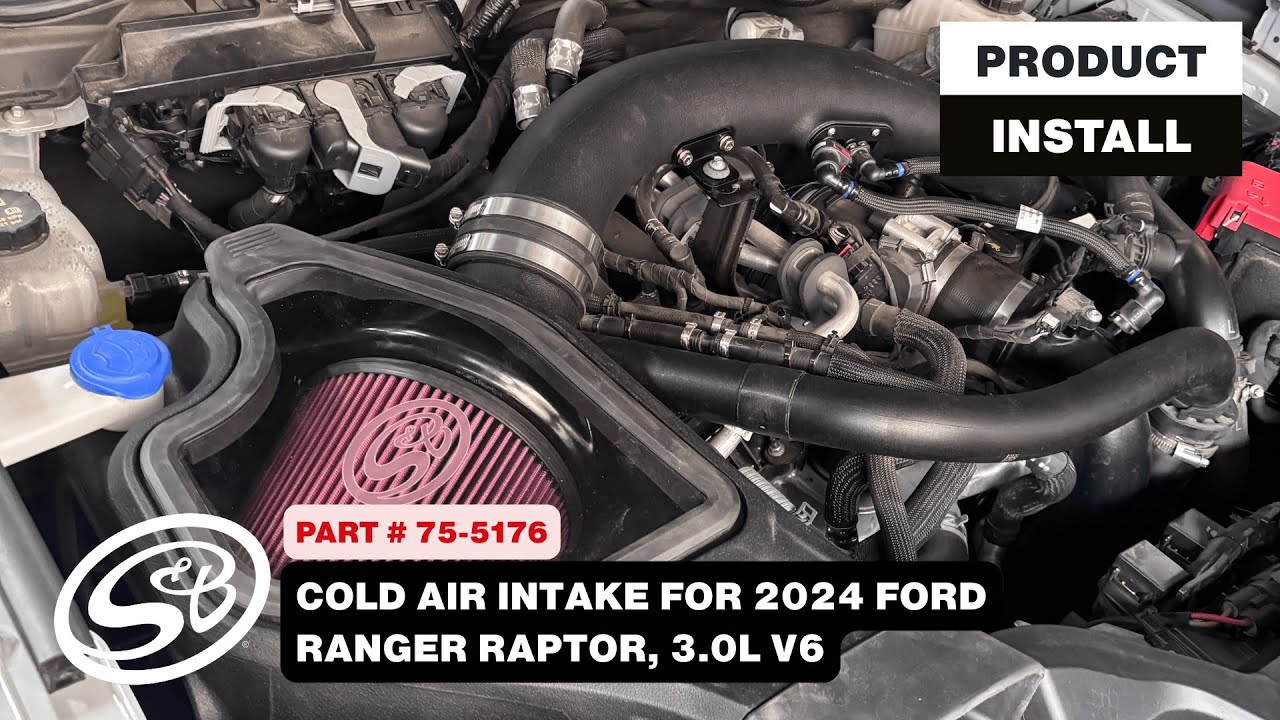 S&B Intake Install | 2024 Ford Ranger Raptor, 3.0L V6