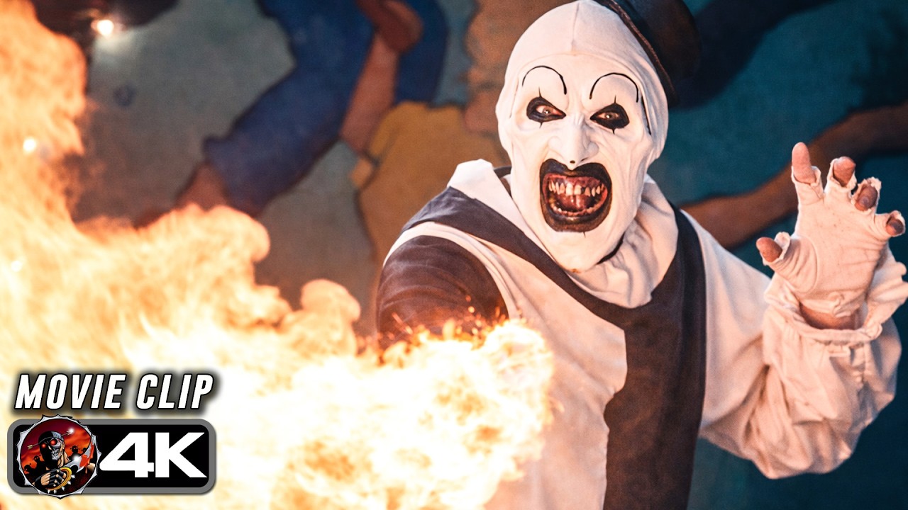 TERRIFIER 2 | The Clown Cafe (2022) Movie CLIP 4K