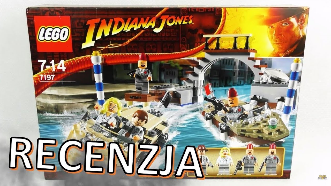 LEGO Indiana Jones Pościg w Wenecji 7197 / RECENZJA