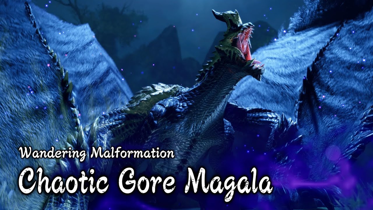 Monster Hunter Rise Sunbreak - Chaotic Gore Magala Boss Fight