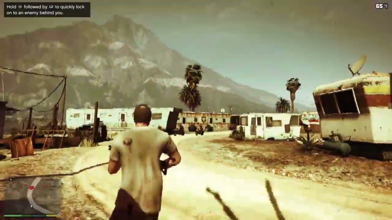 تختيم لعبة  GTA 5 حلقه 4