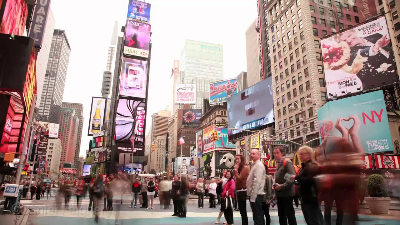 Times Square timelapse