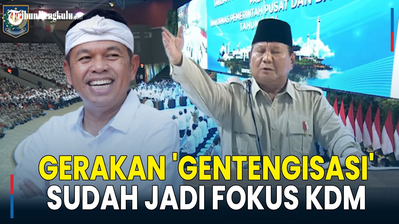 Ternyata! Kang Dedi Mulyadi Sudah Jalankan 'Gentengisasi' di Jawa Barat Tindak Lanjut Arahan Prabowo