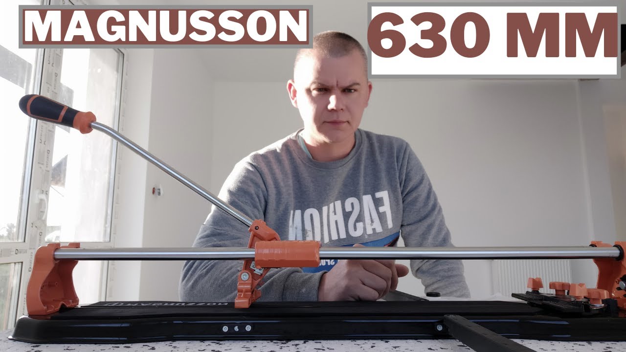 MAGNUSSON 630 MM / RĘCZNA PRZECINARKA DO GLAZURY