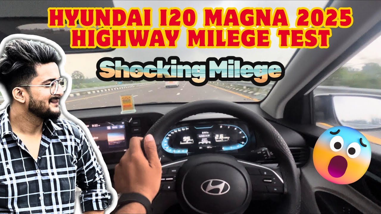 All New Hyundai I20 2025 Magna petrol Highway milege test | Shocking milege😱😱😱