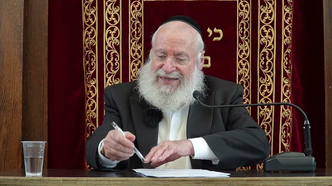 Rav Asher Weiss @TC: Bracha She'aina Tzricha (Parshas Yisro 5786)