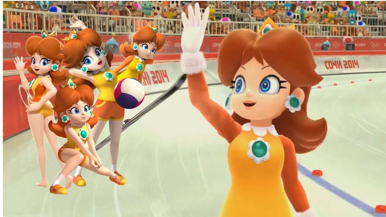 ✿ Evolution of Princess Daisy in the Olympic Games (2007 - 2016) ✿