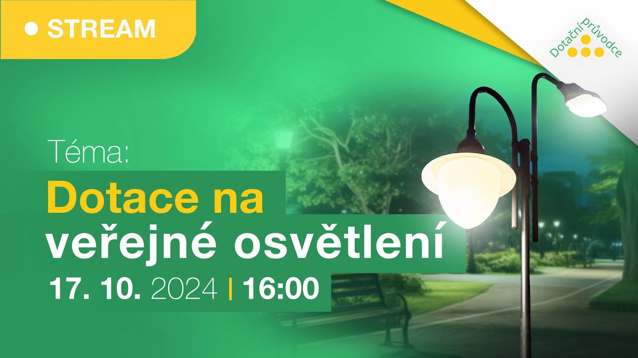 Dotace na veřejné osvětlení