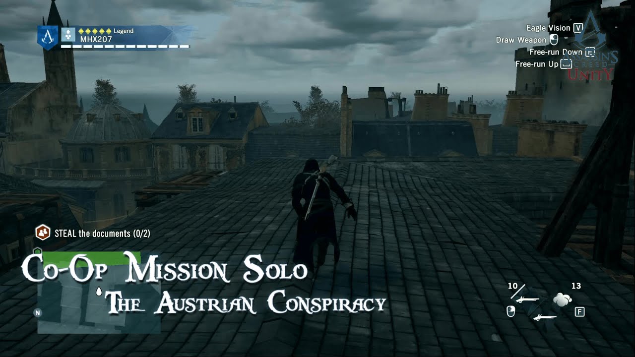Assassin's Creed Unity : Co-Op Missions - The Austrian Conspiracy (With Sync Point Location)