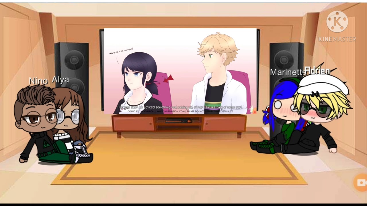 Miraculous ladybug react to comics!