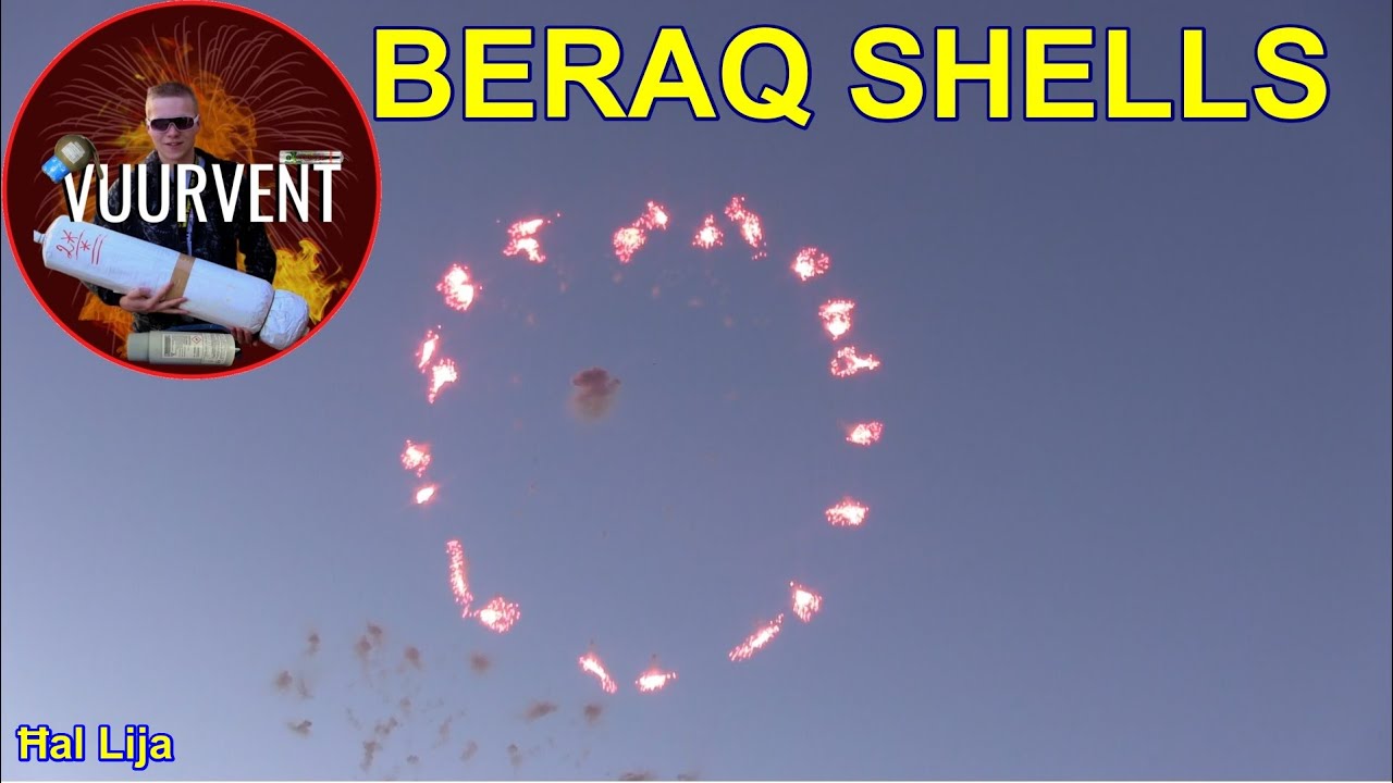 Beraq Shells - Hal Salvatur 2023 - MALTA - FIREWORKS - VUURWERK