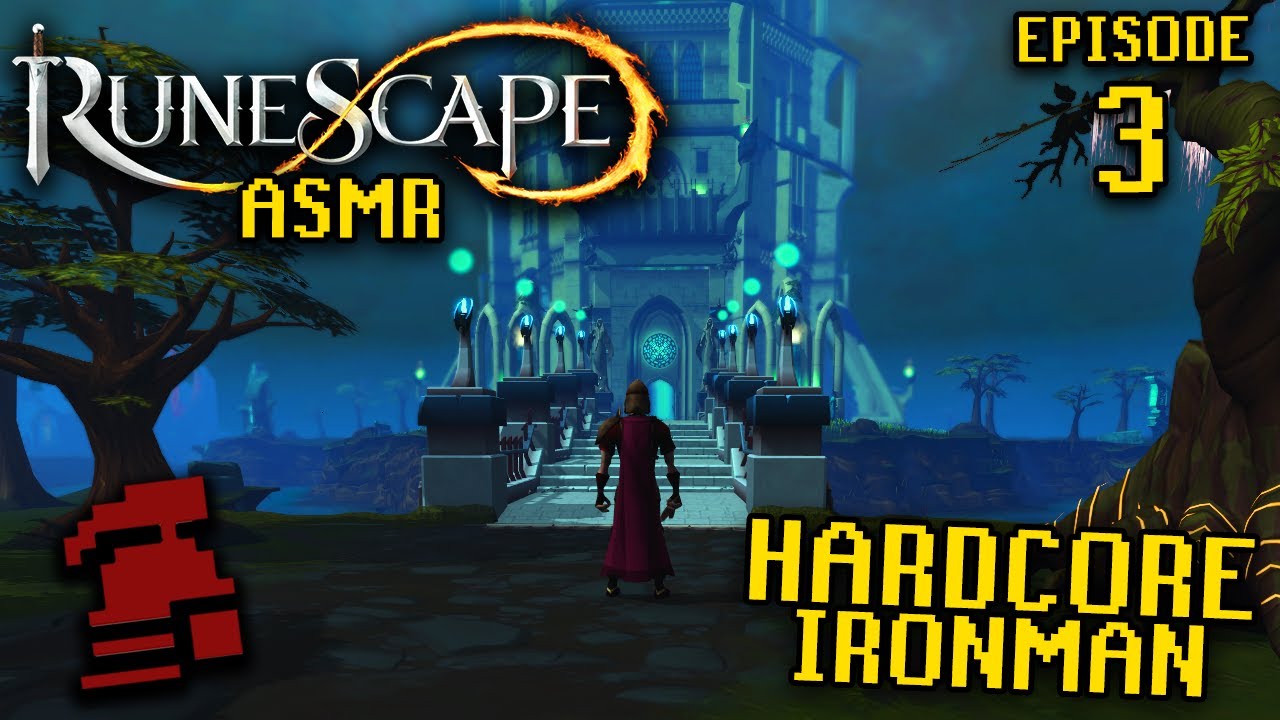 [ASMR] Hardcore Ironman RuneScape | Episode 3 | Exploring The World...