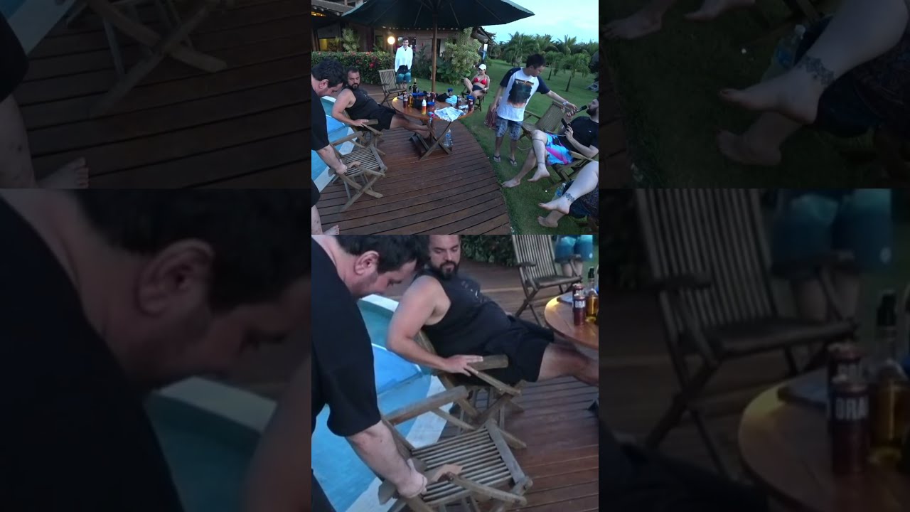 Gaules quebra a cadeira kk