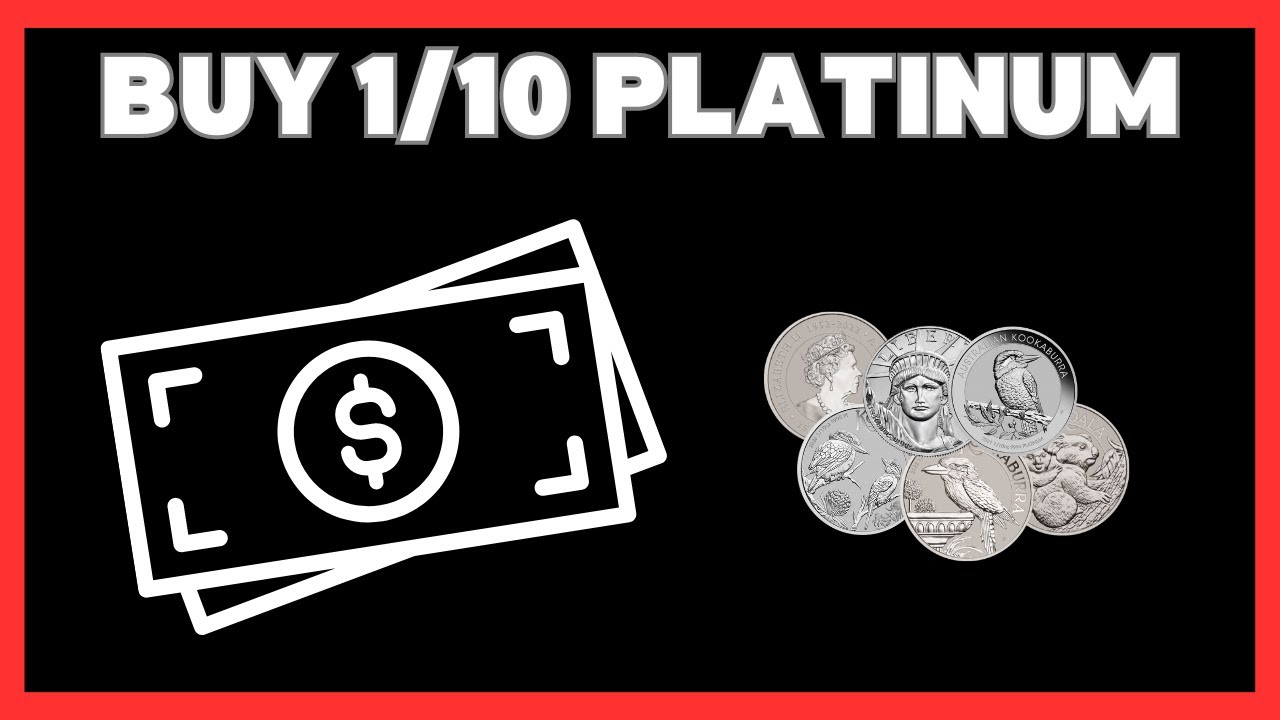 Where To Buy 1/10 Ounce Platinum Bullion Coins Online!