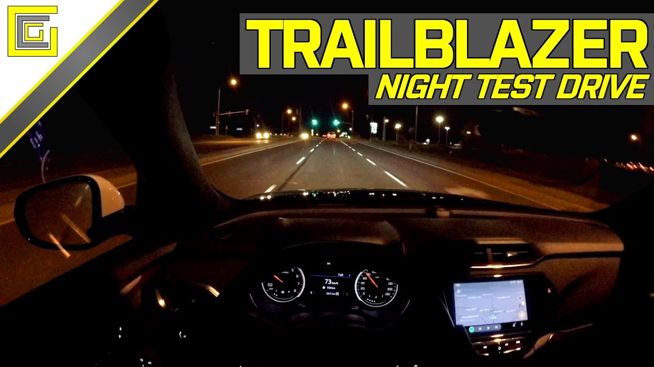 2021 CHEVROLET TRAILBLAZER ACTIV - POV Night Test Drive & Light Test