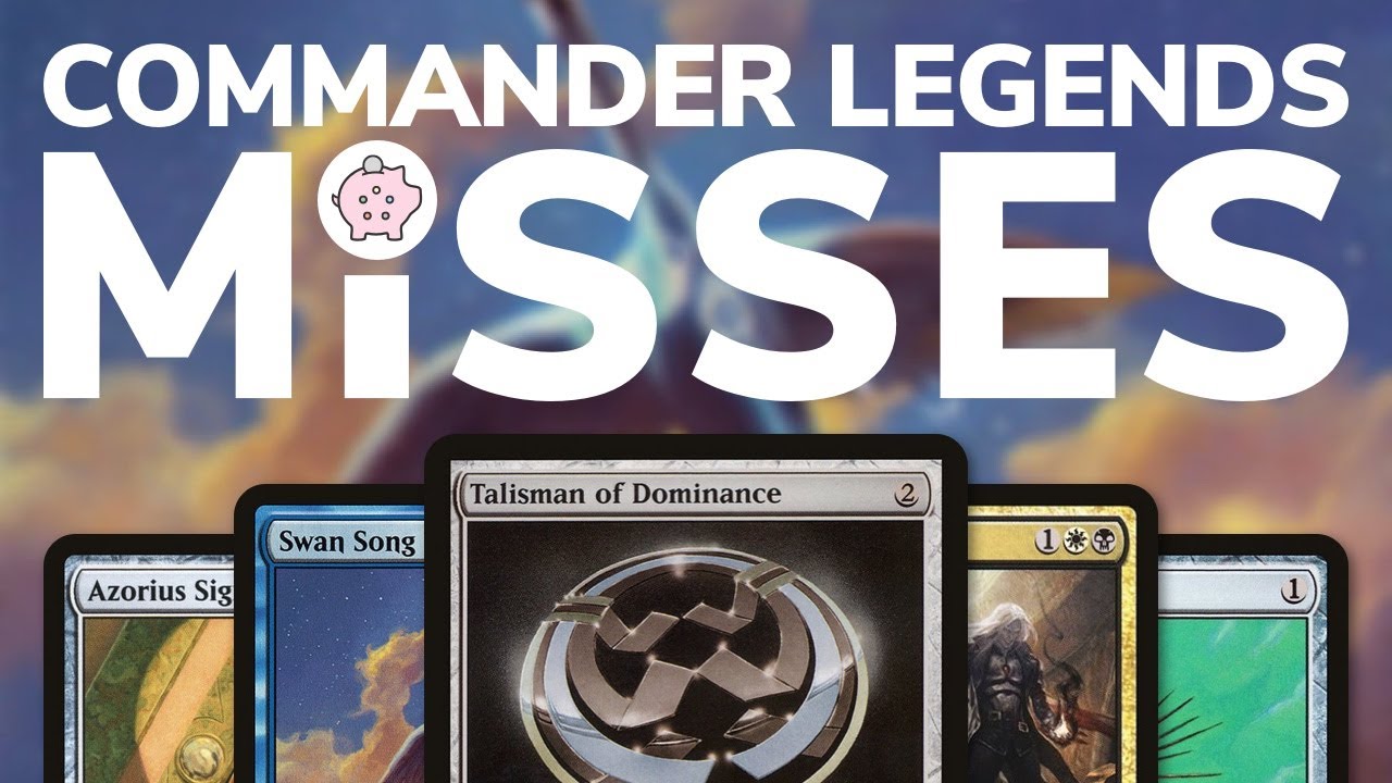 The Biggest Misses from Commander Legends | Cards that Needed Reprints | EDH | MTG | Commander