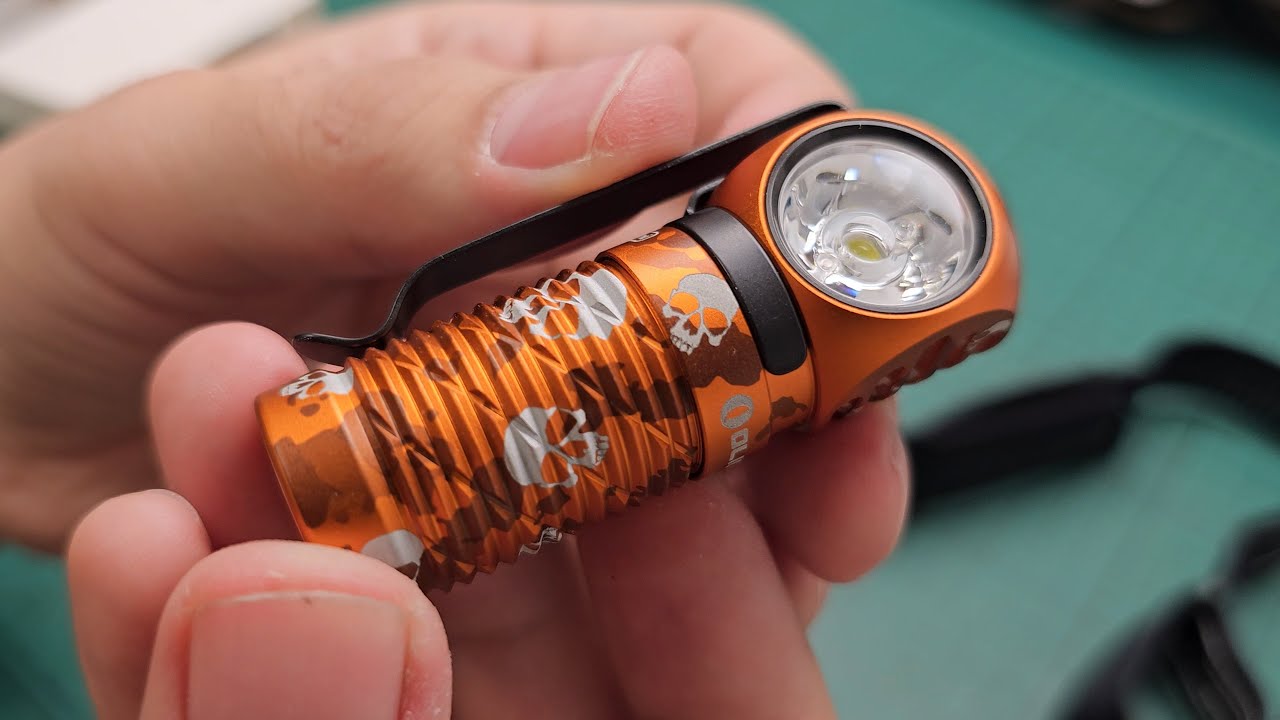 Налобный фонарь OLIGHT Perun 3 Mini с красным и белым светом — распаковка, обзор и быстрый тест