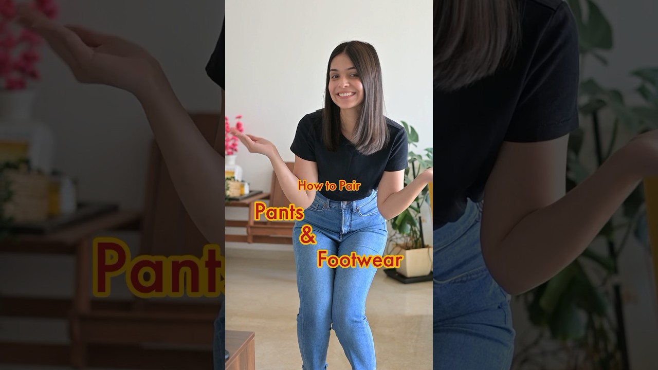 How to pair pants and footwear #shorts #stylingtips #howtostyle