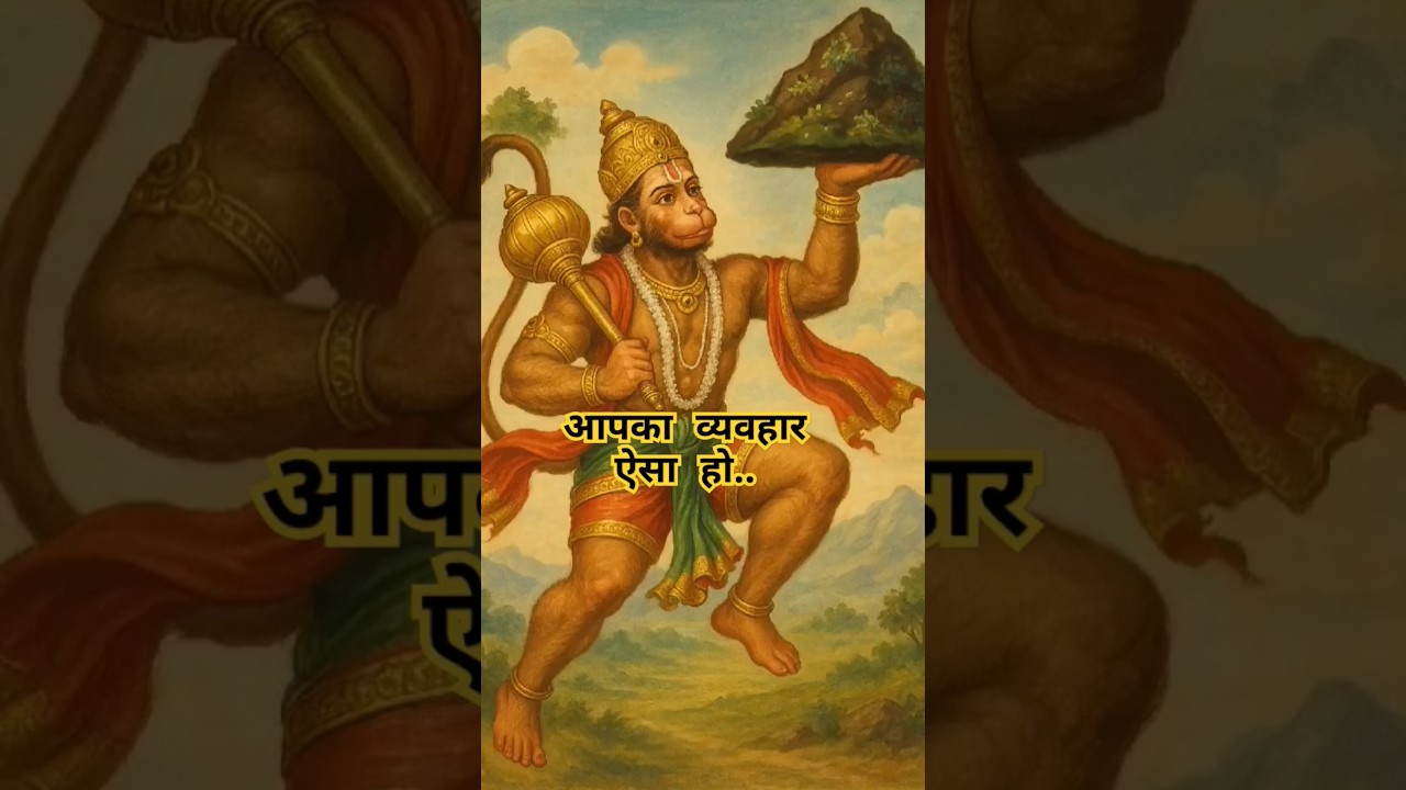 आपका व्यवहार ऐसा हो | God Sandesh #hanuman ji #Bajrangbali #sankatmochan #jayshreeram #god #sitaram