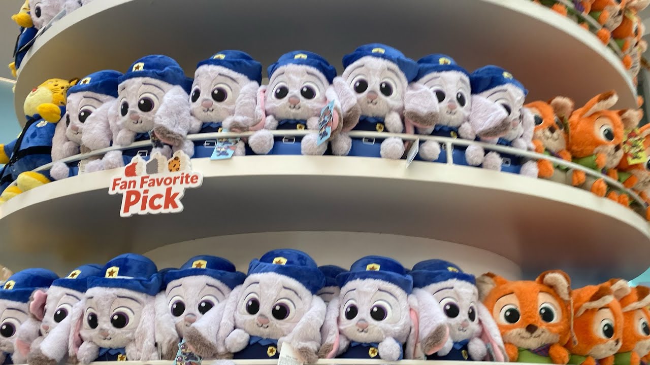 CUTE JUDY AND NICK PLUSHIES FROM MINISO