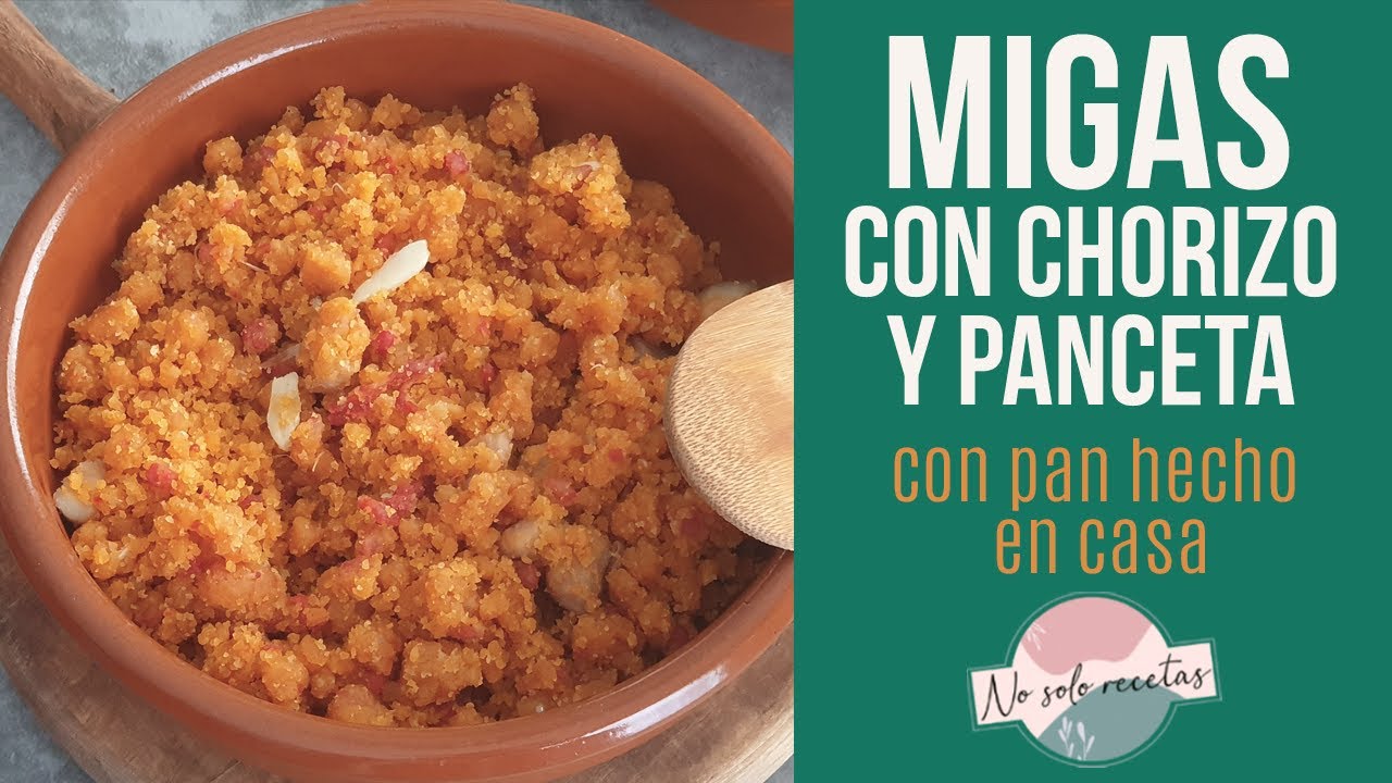 HAGO PAN 🥖 Y UNAS MIGAS CON CHORIZO Y PANCETA RIQUÍSIMAS 🤩//¡¡2 RECETAS!!