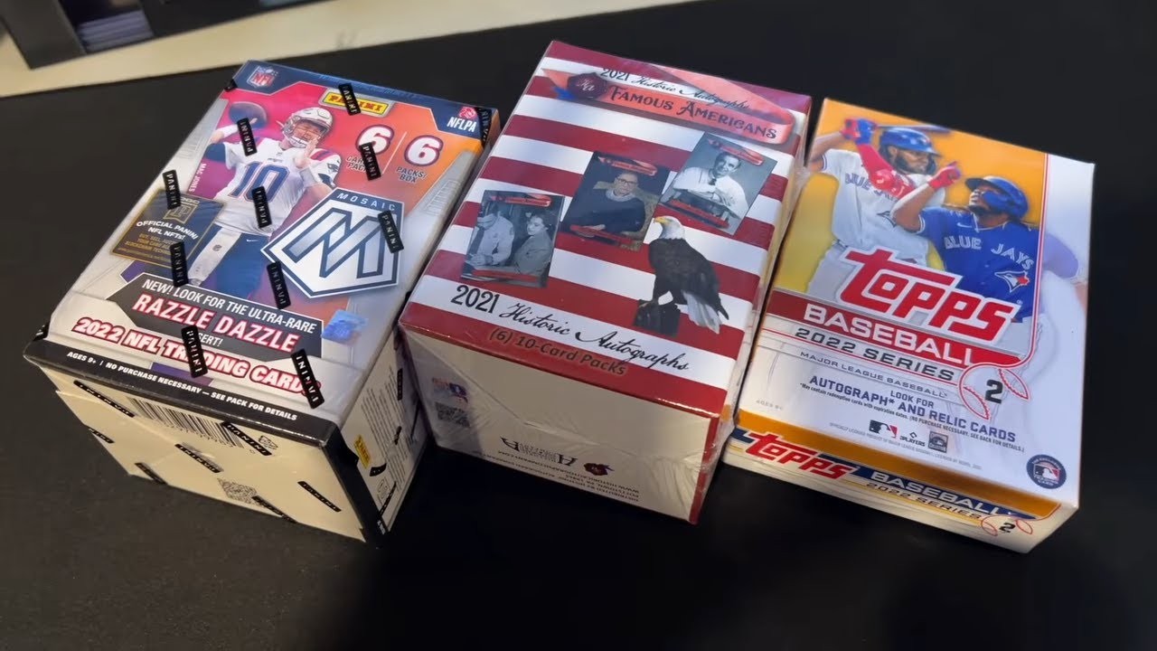 ASMR Whispering and Gum: more sports and non-sports card openings!