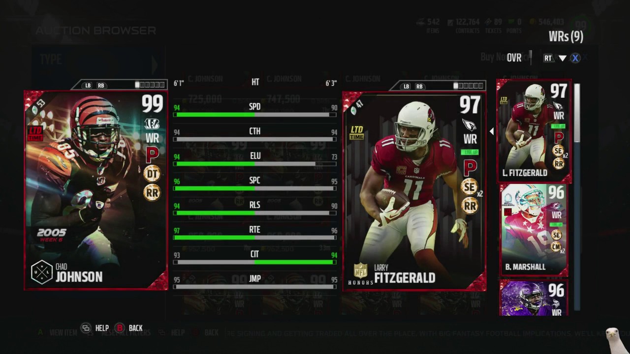 Madden 17 Ultimate Team :: New Ultimate Legends! Chad Johnson! Sam Madison!-Madden 17 Ultimate Team