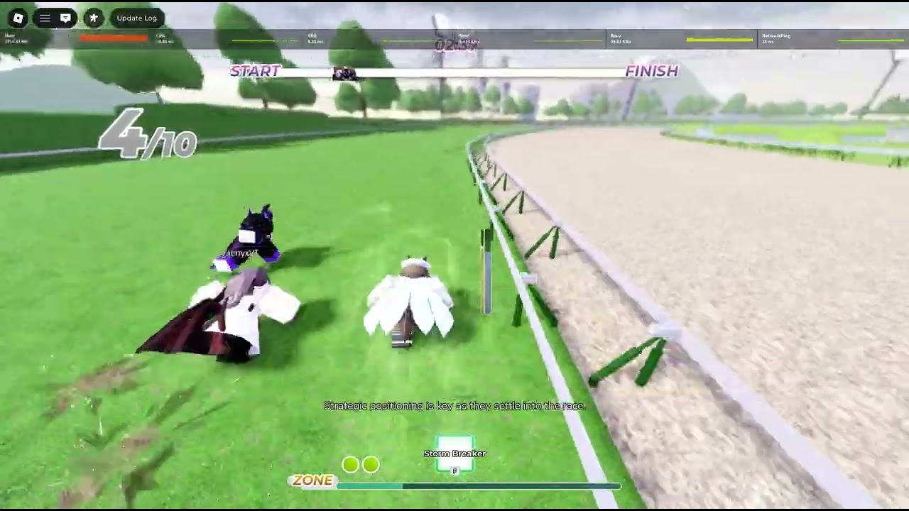 inf stamina hacking in a horse racing game and almost losing