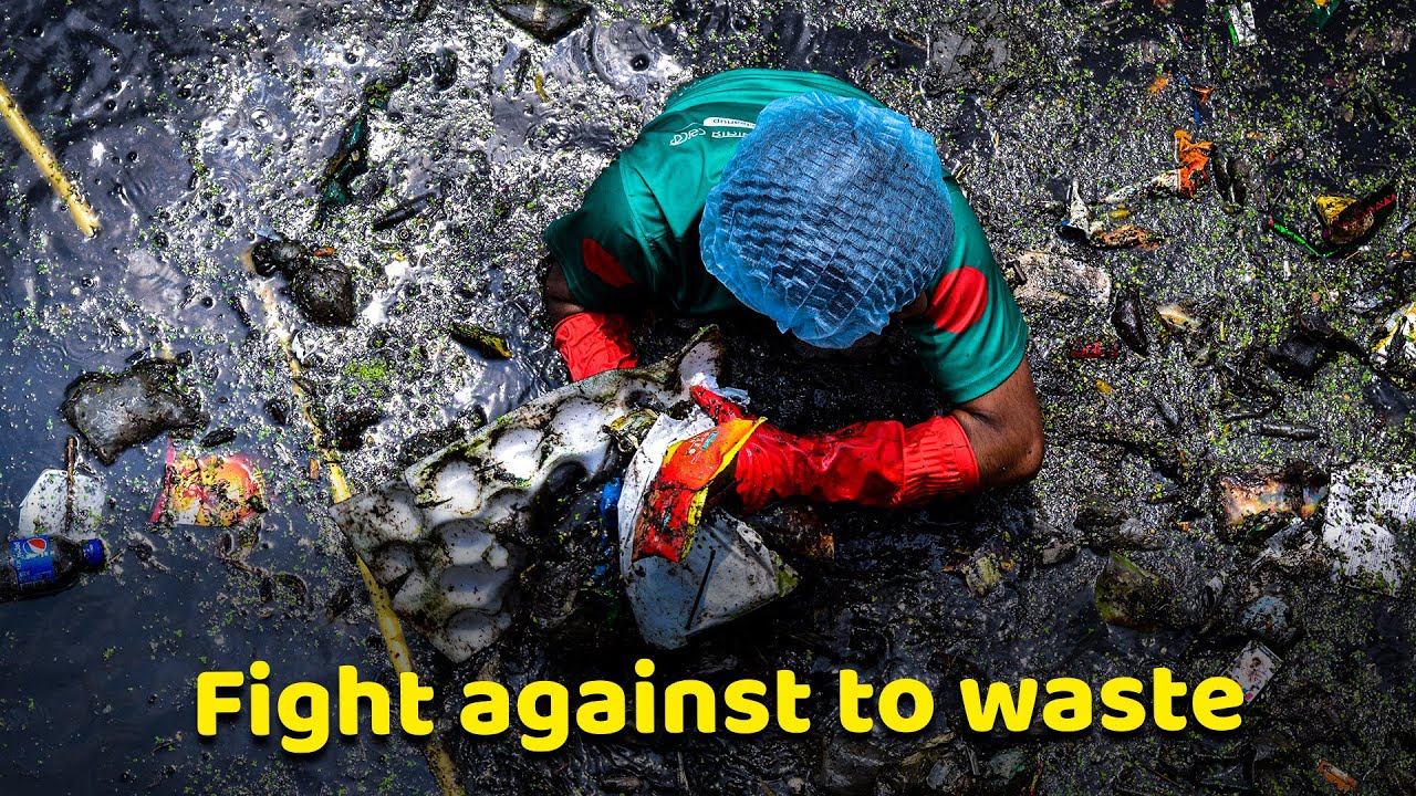Fight against to waste | Canal of Shamasundori, Rangpur, Bangladesh | BD Clean