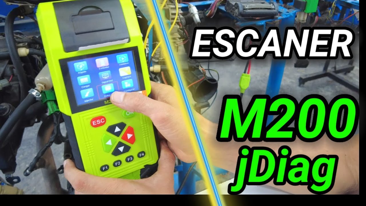 Aprende Como  Escanear Tu   Moto  Pulsar Ns 200   Con El Escáner m200 jDiag ⚡🏍