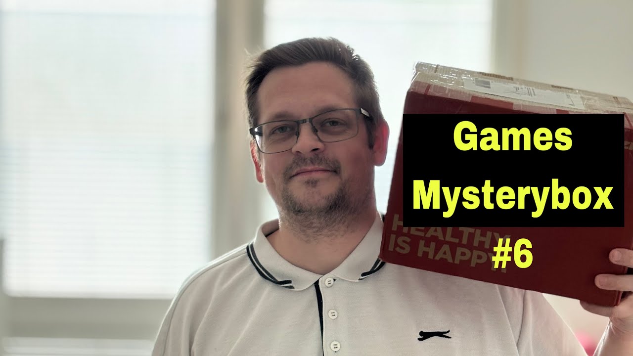 Games Mysterybox #6. Das bekannte und unbekannte. #unboxing #mysterybox