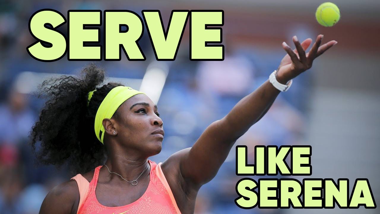 Serve Like Serena! Tips To Level ⬆️  Your Serve - Tennis Lesson
