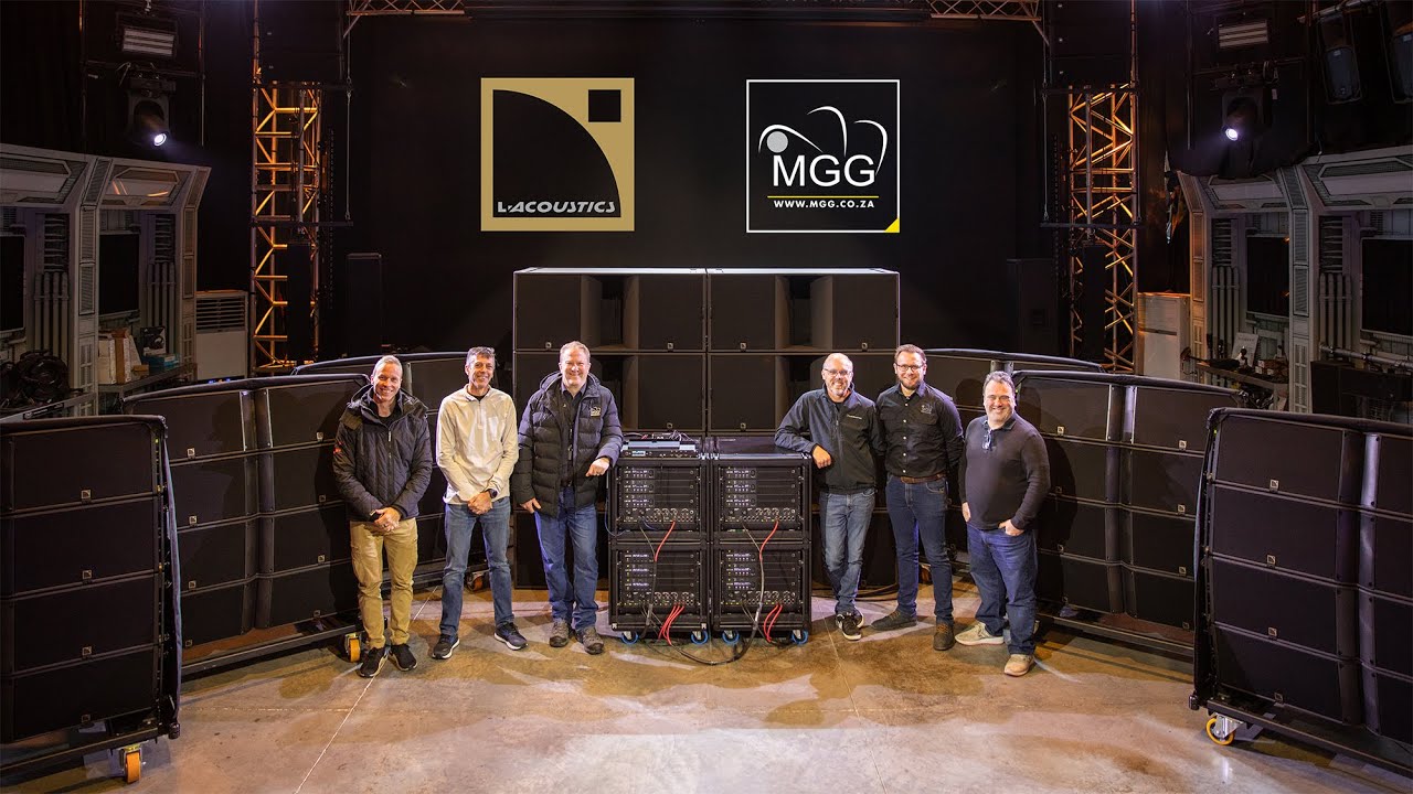 L-Acoustics K2 for MGG Productions!
