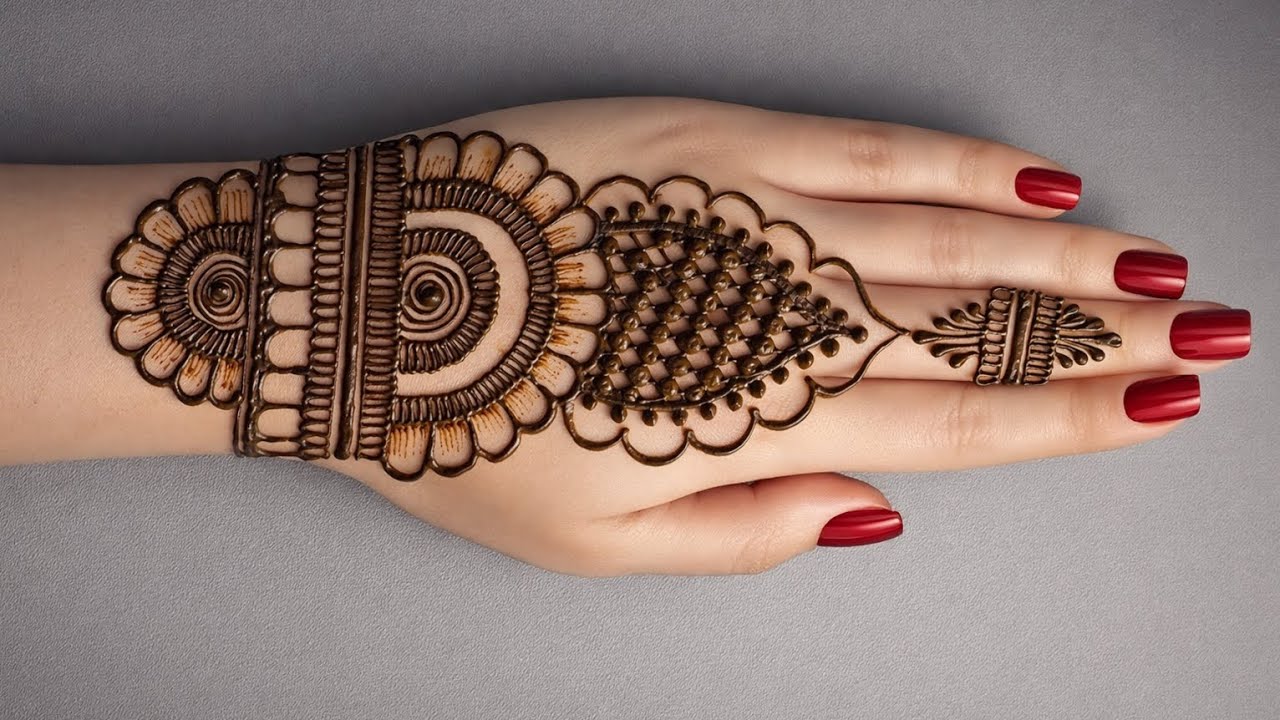 Simple eid mehndi design ||eid mubarak design ||eid mubarak mehndi design ||eid mehndi design 2026