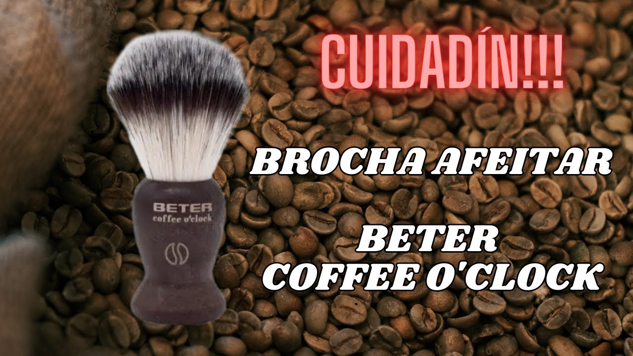 AYYY!!! BROCHA SINTÉTICA BETER COFFEE O CLOCK