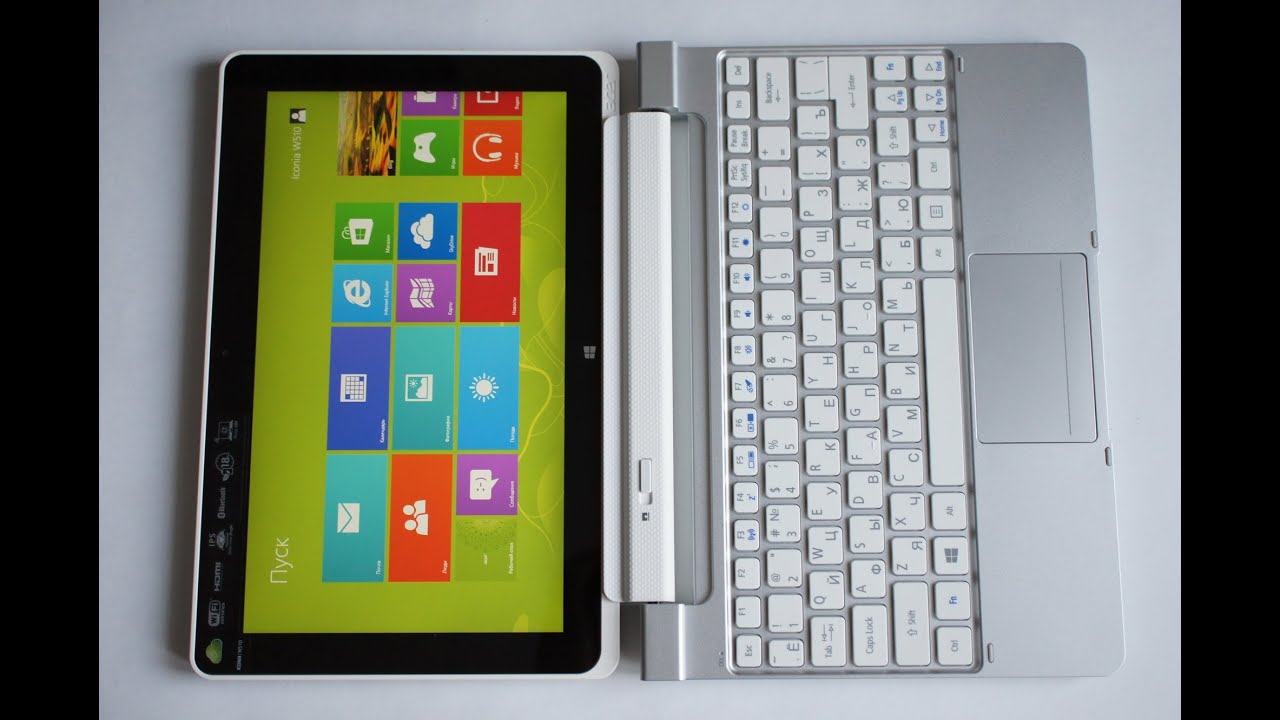 Обзор Acer Iconia W510 (W5): доступный планшет с док-станцией