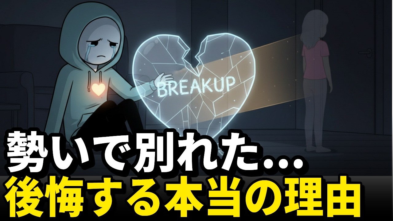 「別れよう」と言ってから後悔する心理の正体