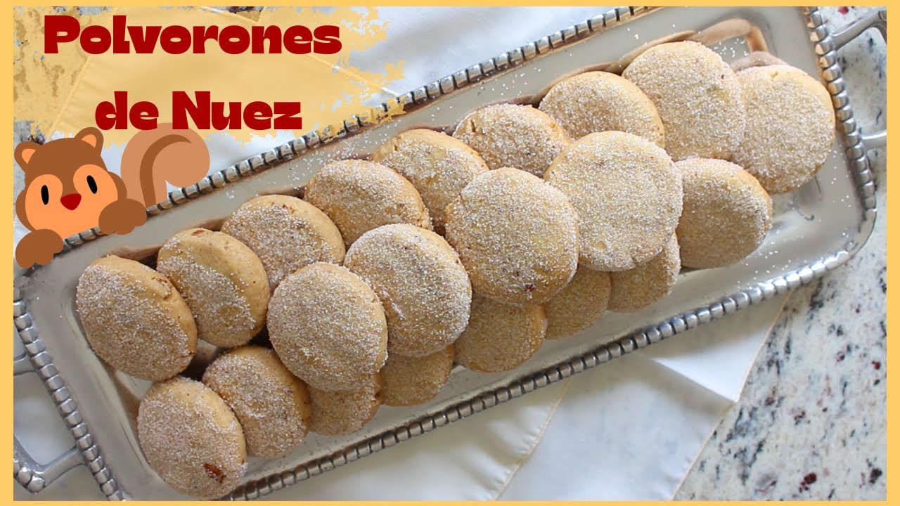 POLVORONES DE NUEZ