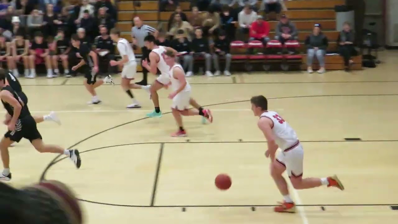 Winfield Mt-Union Wolves vs Hillcrest Academy Ravens SE Iowa Boys Basketball Game Highlights 1-3-23