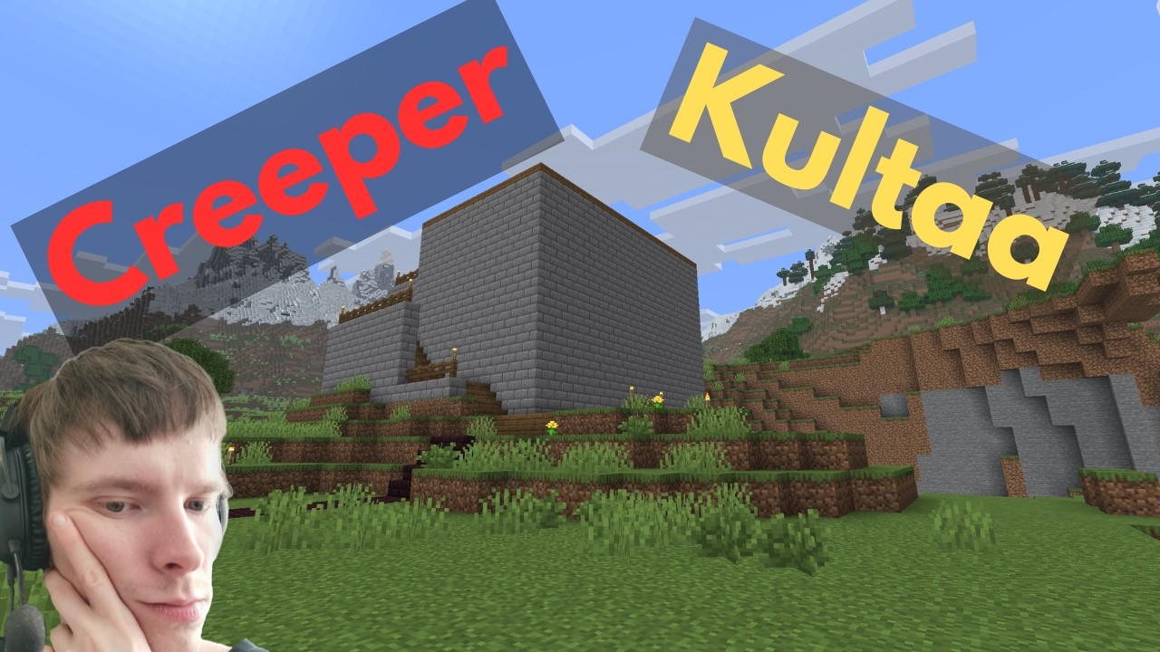 Rakennetaan Creeper farm Ja Löydän Kultaa