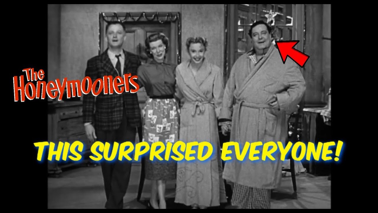 Jackie Gleason SURPRISINGLY Did THIS During the Christmas episode on the "Honeymooners!"